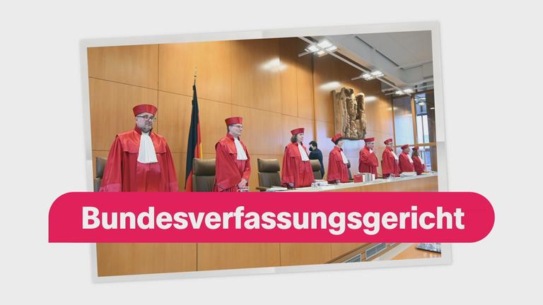Grafische Darstellung zum Bundesverfassungsgericht