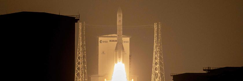 Start der Ariane-6-Rakete