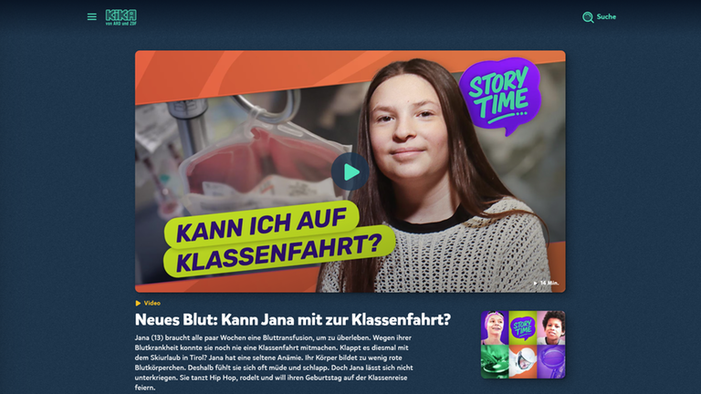 Jana bei Storytime