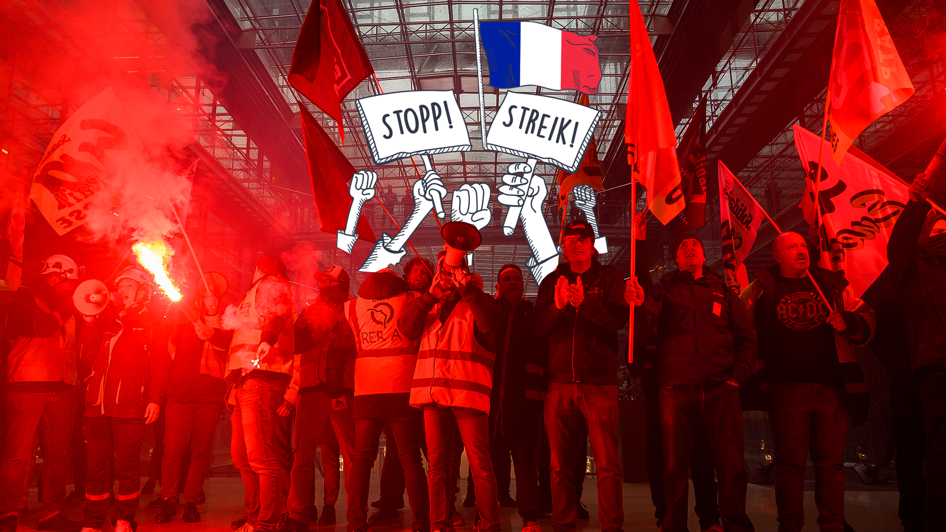 Streiks Frankreich
