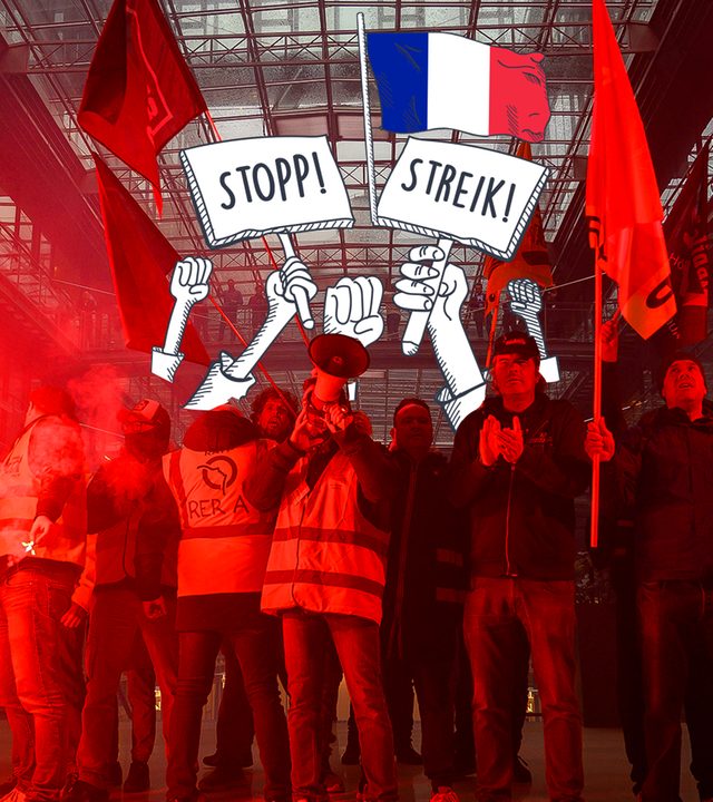 Streiks Frankreich