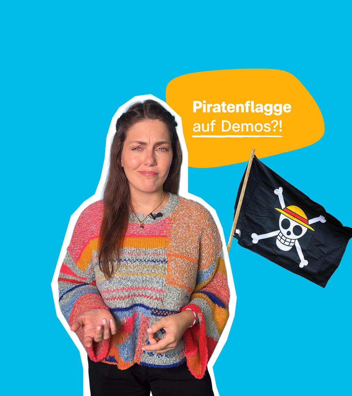Piratenflage auf Demos? 