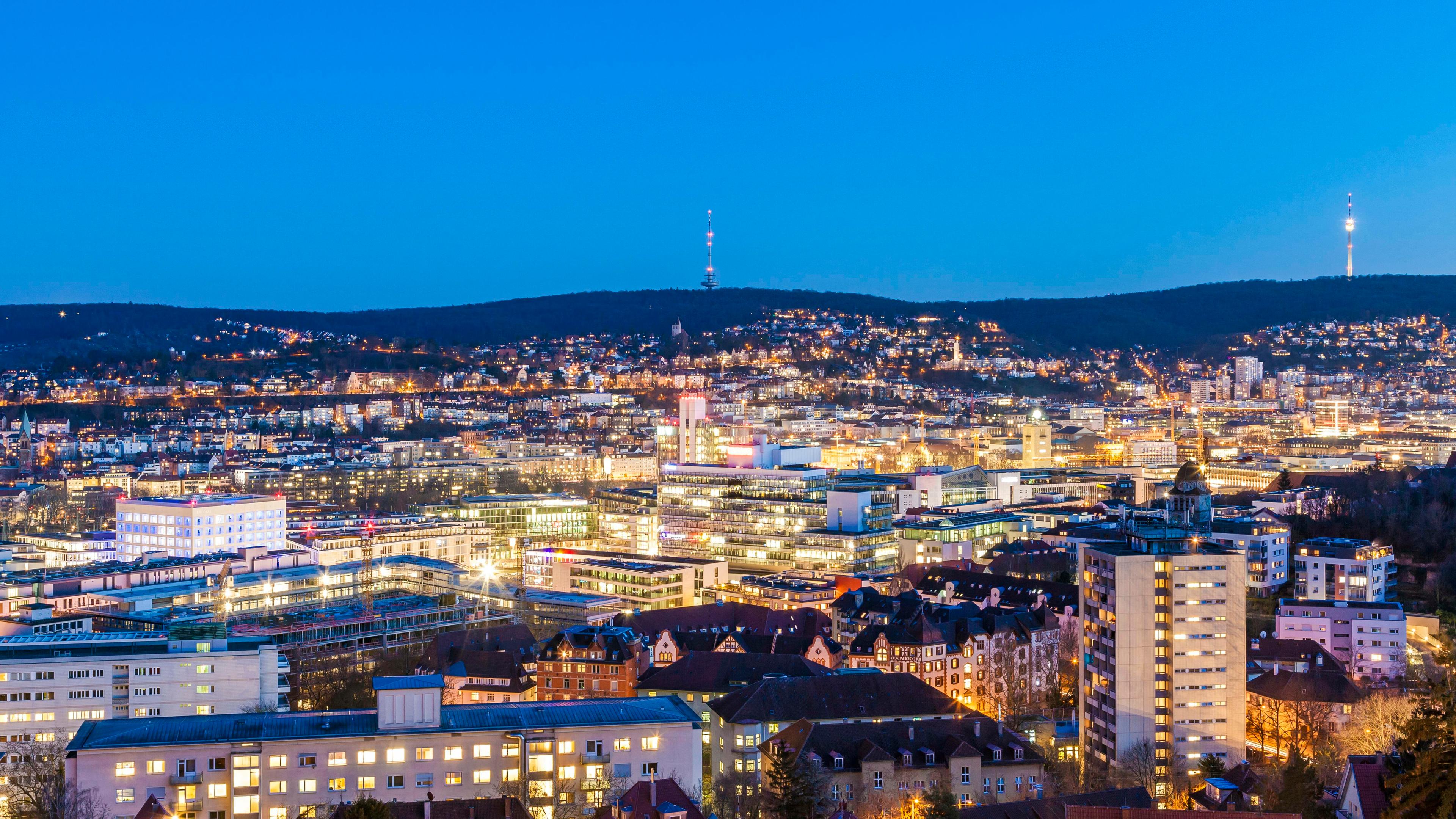Stuttgart am Morgen