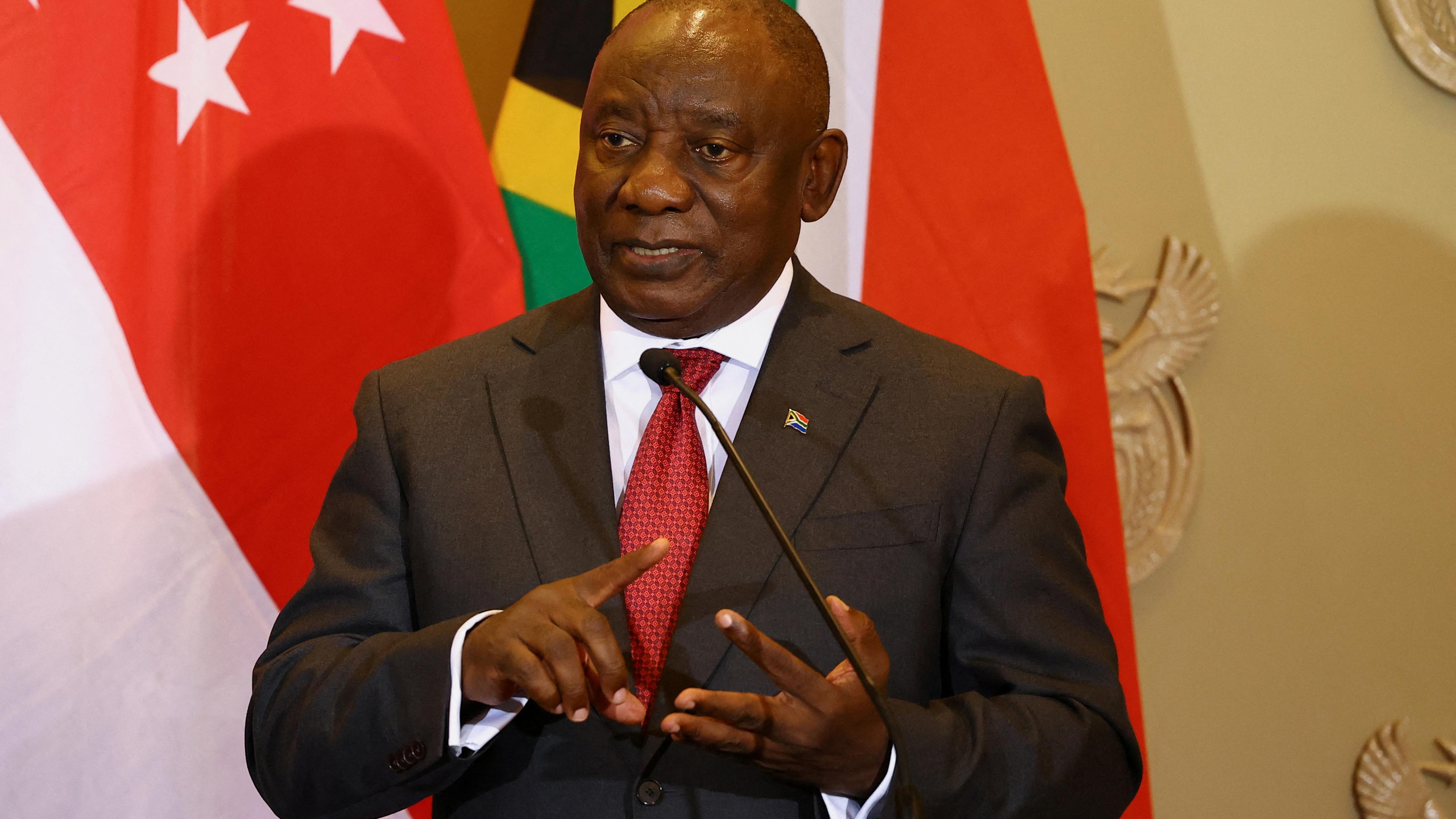 Südafrikas Präsident Cyril Ramaphosa