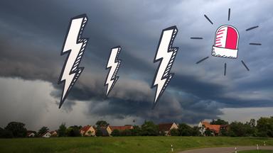 Superzellen-Gewitter