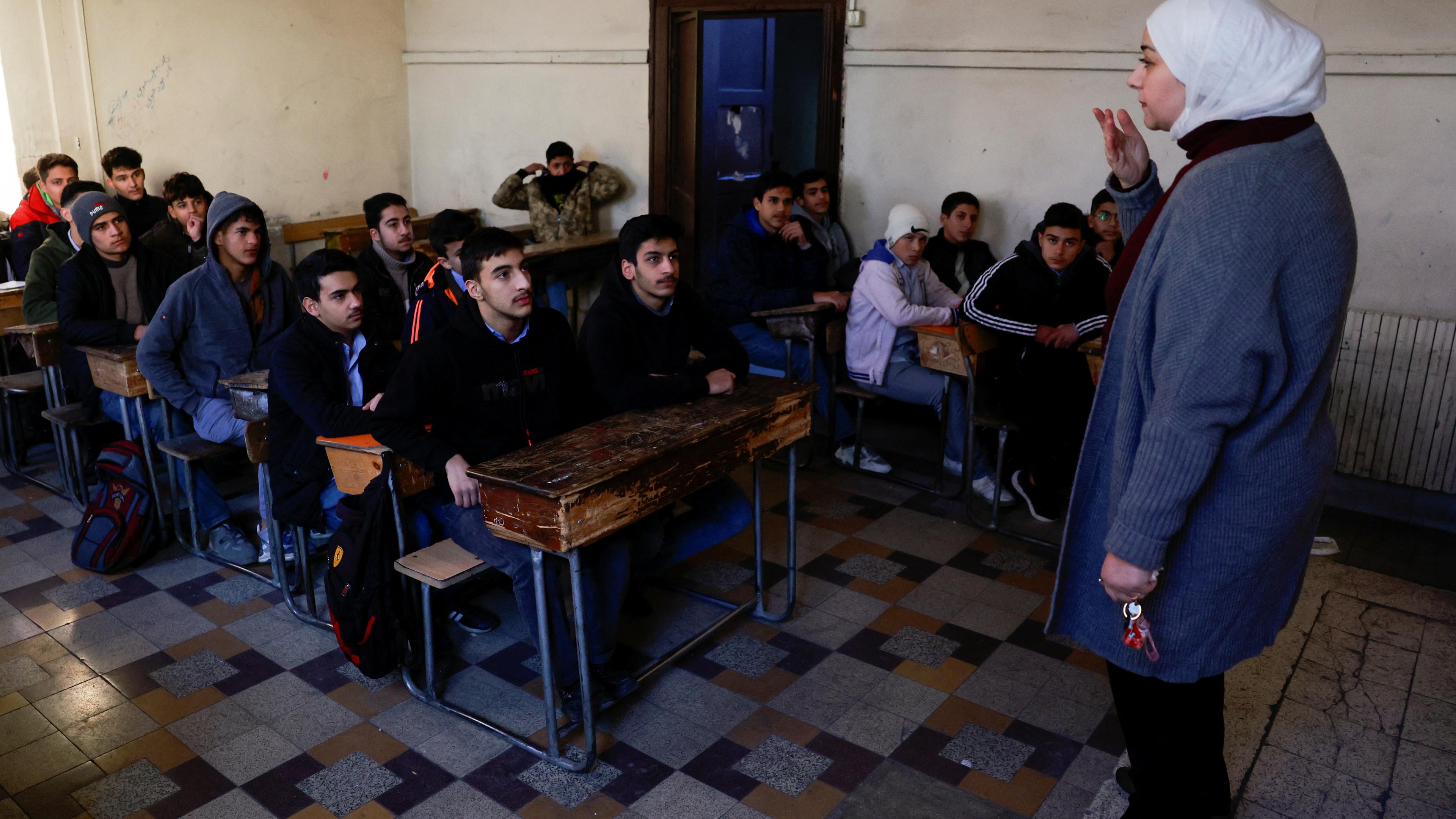 Schüler in Syrien