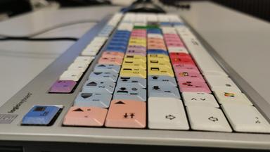Tastatur für Schnittprogramme