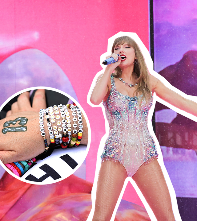 Taylor Swift auf der Eras Tour auf der Bühne