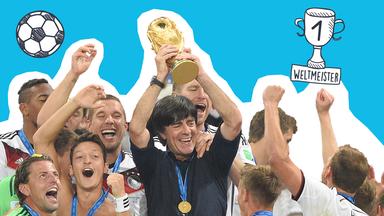 Die Nationalmannschaft rund um Joachim Löw feier ihren Weltmeistertitel. 