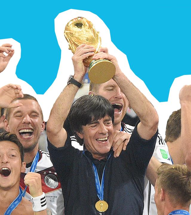 Die Nationalmannschaft rund um Joachim Löw feier ihren Weltmeistertitel. 