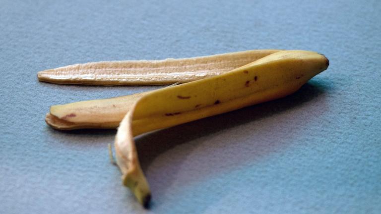 Aus dieser Bananenschale wird keine Kunst mehr.