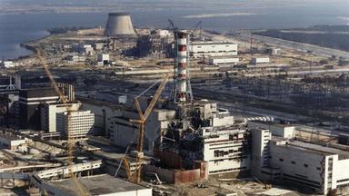 Das Atomkraftwerk Tschernobyl im Jahr 1986. Archivbild