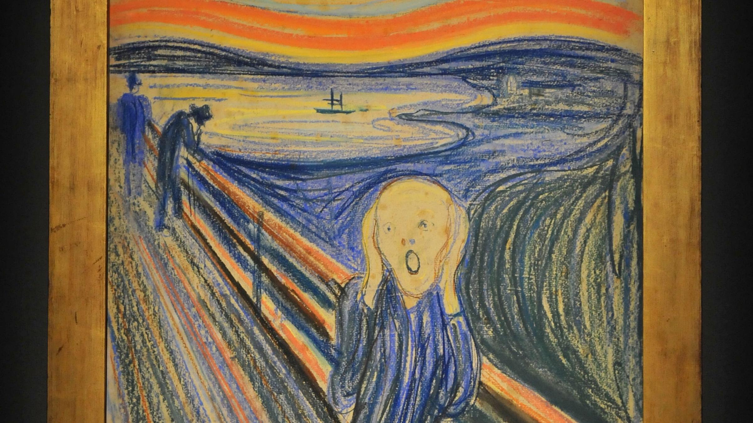 Das Gemälde «Der Schrei» von Edvard Munch. Archivbild