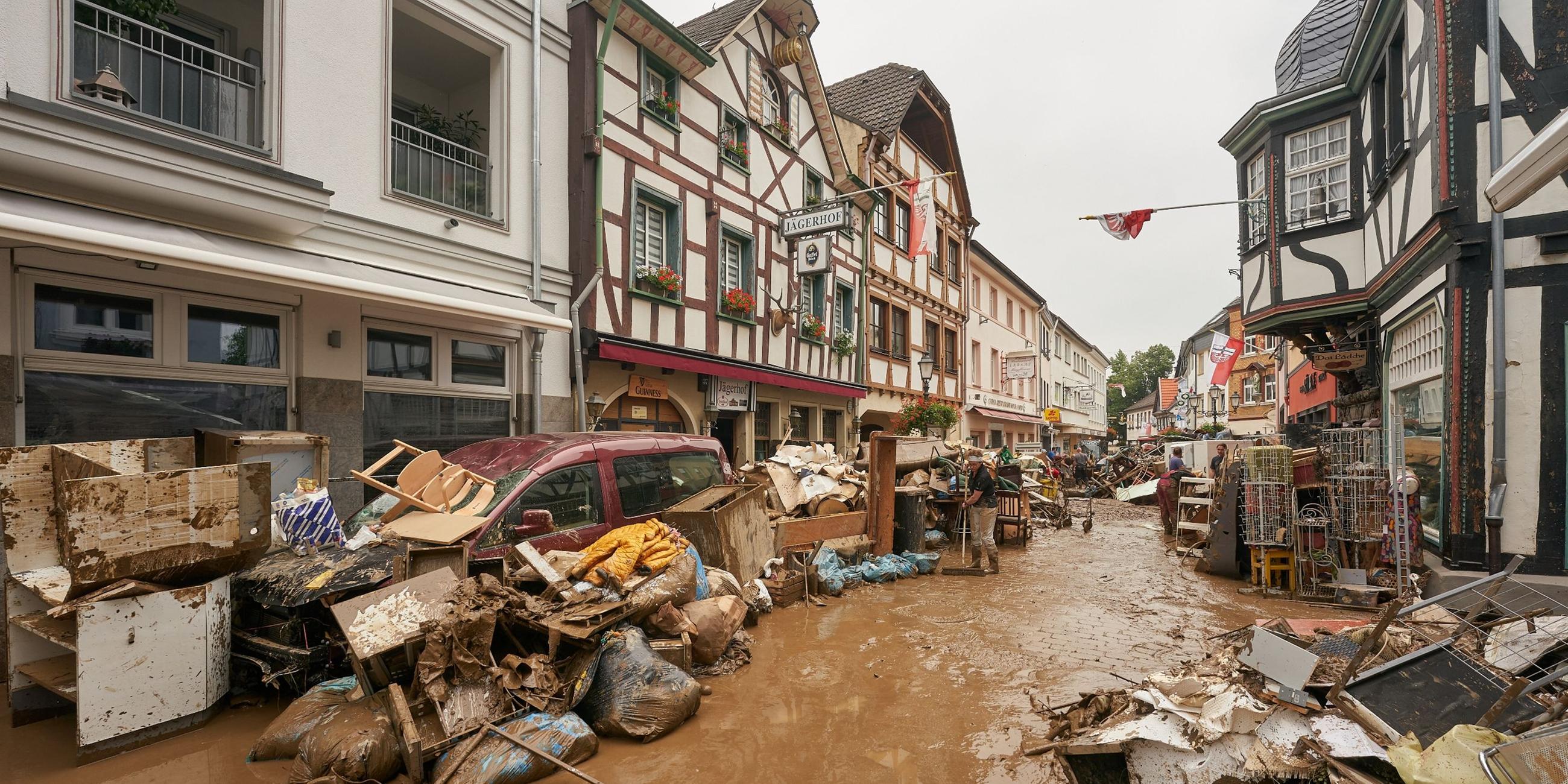 Nach der Flut-Katastrophe in Bad-Neuenahr-Ahrweiler (Archiv)