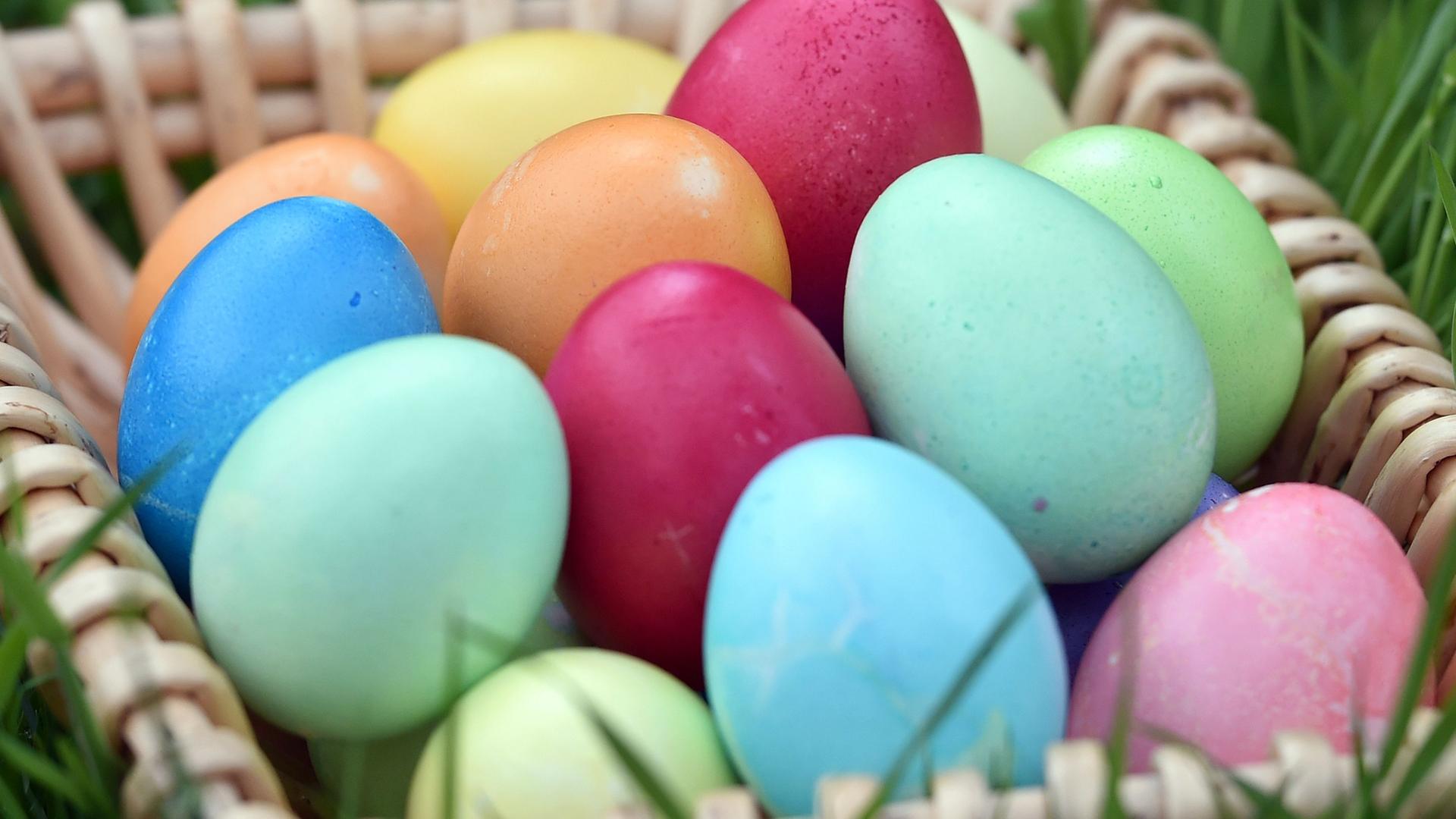 Ostereier. Symbolbild