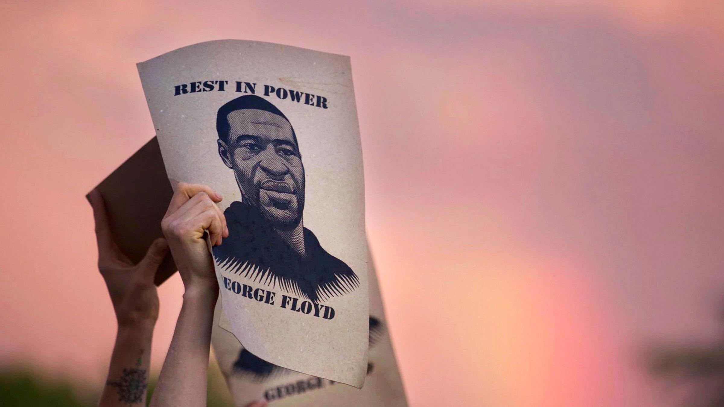 Protest nach dem Tod von George Floyd. Archivbild