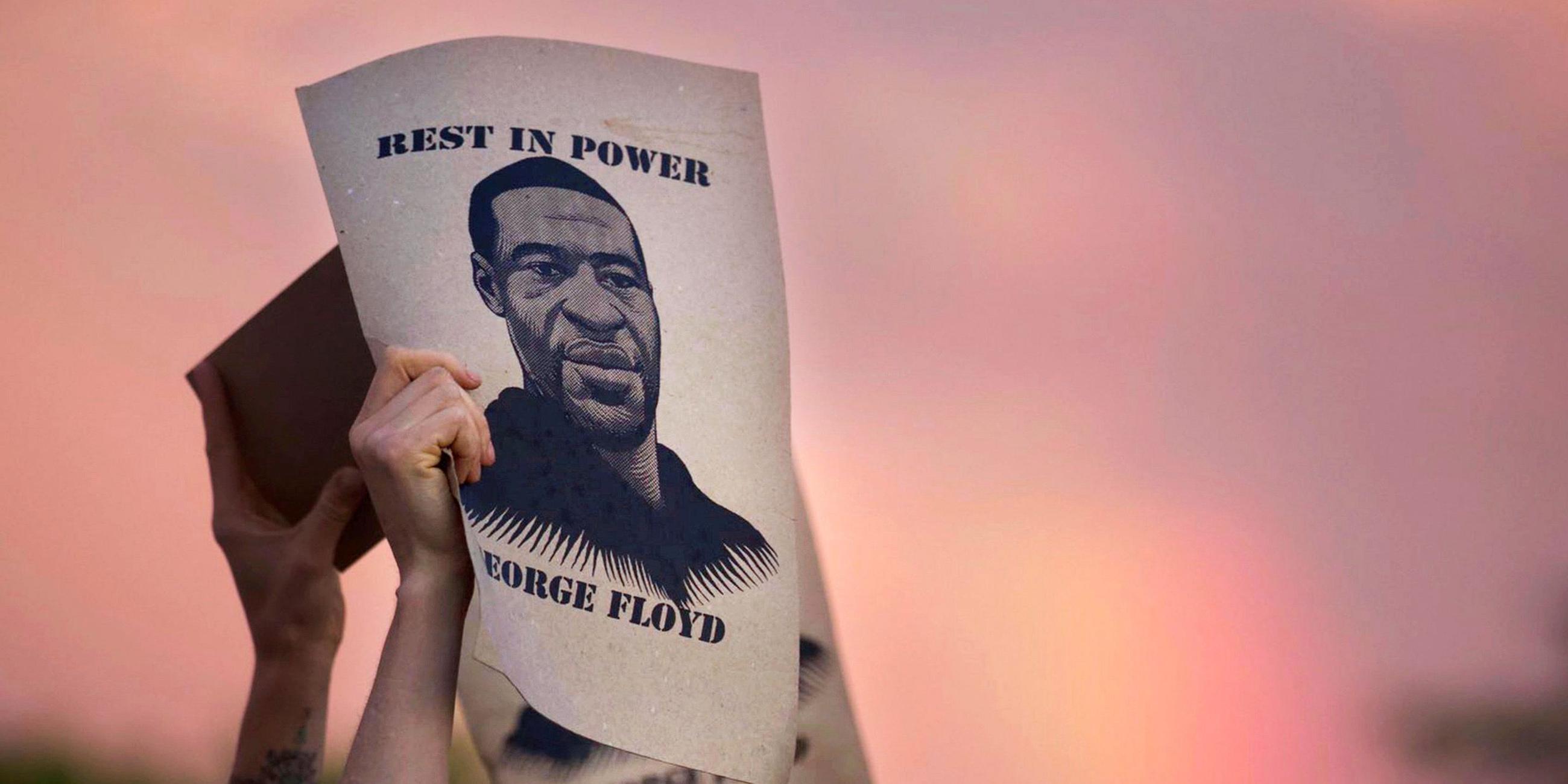 Protest nach dem Tod von George Floyd. Archivbild