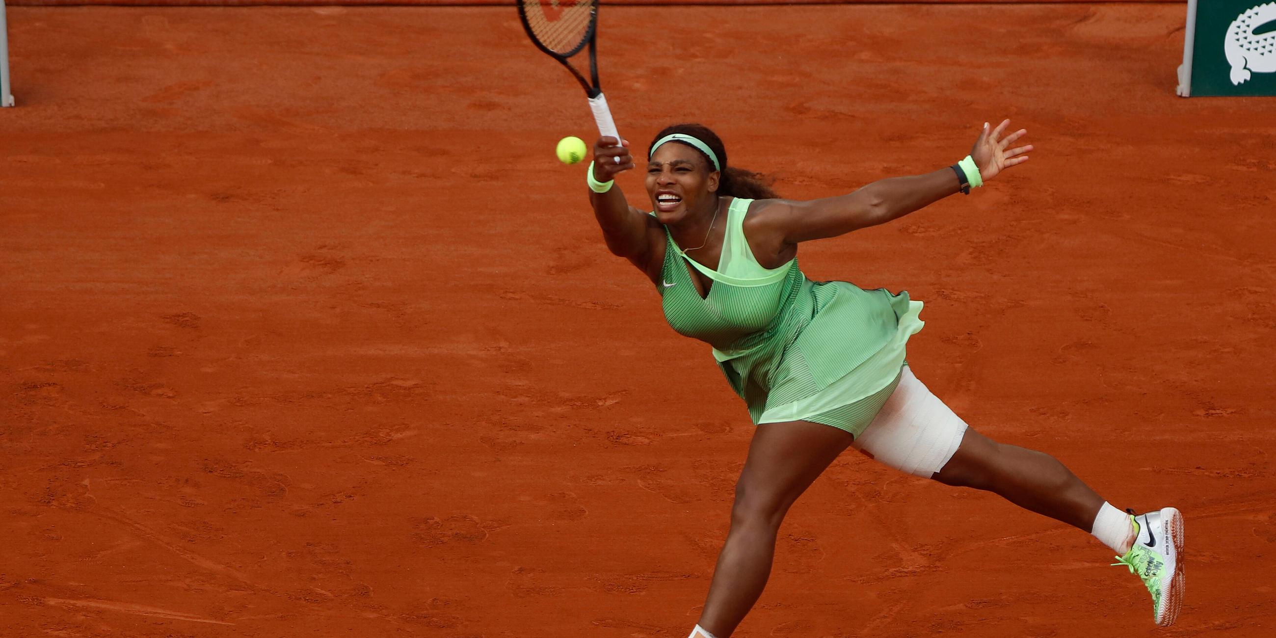 Serena Williams bei den French Open