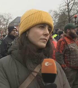 Teresa Bauernproteste