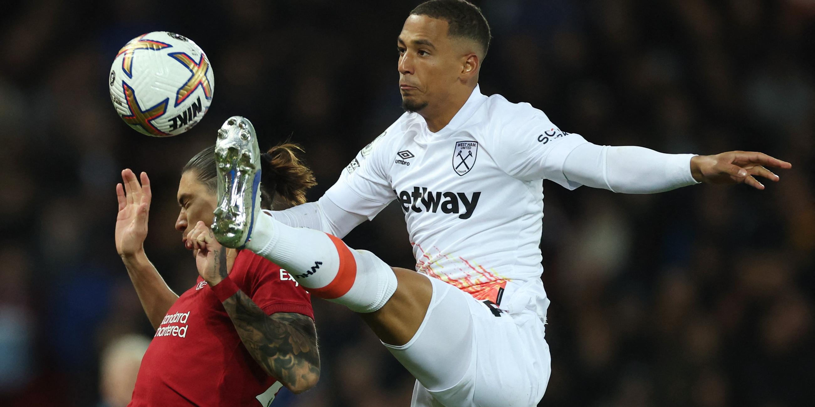 Thilo Kehrer ll - Premier League - Liverpool v West Ham United