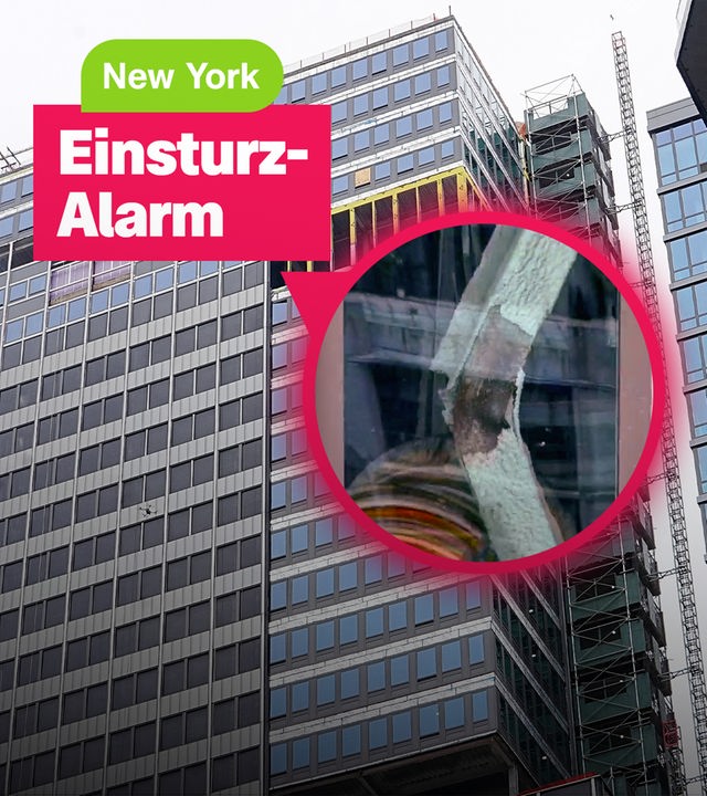 Hochhaus in New York wackelt. Einsturz-Alarm!