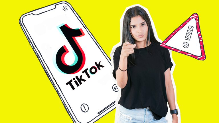 Grafik mit Tiktok