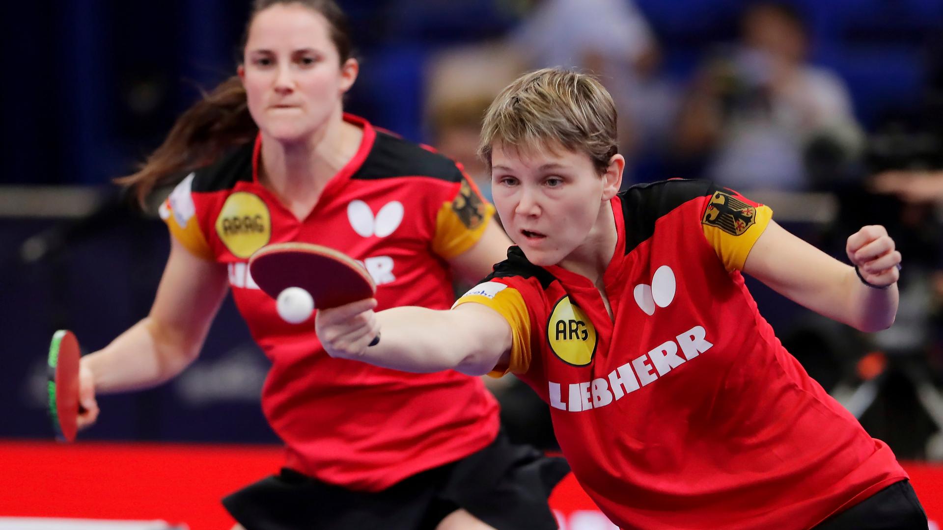Tischtennisspielerinnen