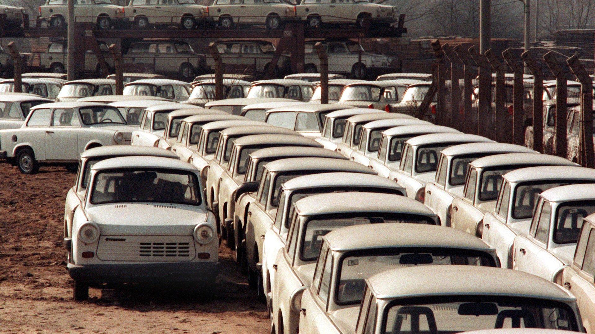 Auf den Straßen fuhren fast nur Trabanten
