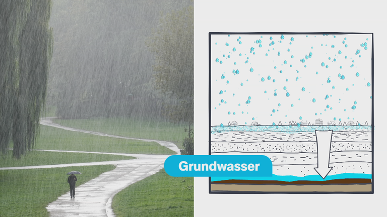 Trockene Böden trotz Regen