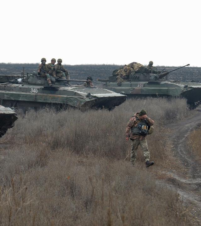 Truppenabzug in der Ostukraine