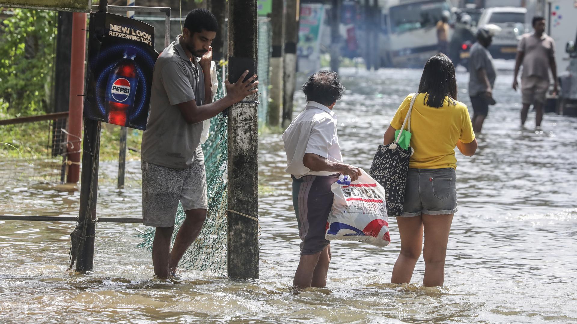 Überschwemmungen Sri Lanka