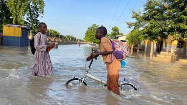 Überschwemmungen in Maiduguri 