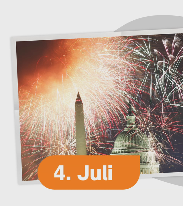Unabhängigkeitstag USA 4. Juli