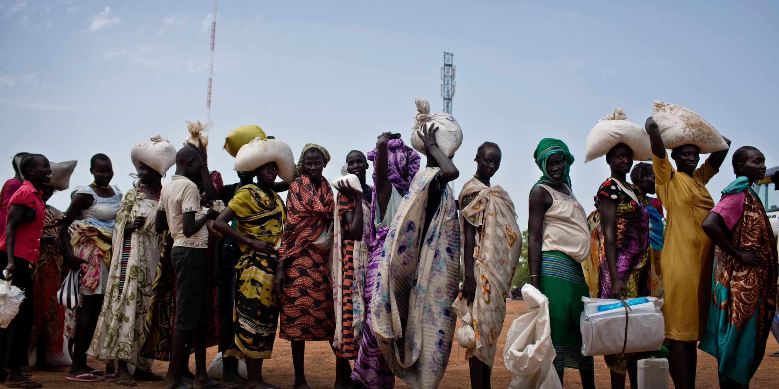 akute hungersnot im suedsudan