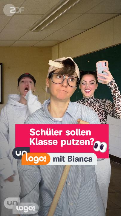 un.logo!: Schule putzen
