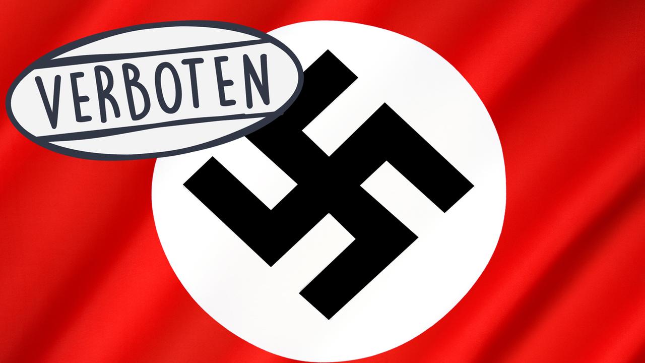 Verbotenes Hakenkreuz