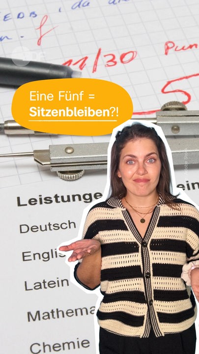 Eine Fünf im Hauptfach = Sitzenbleiben?!