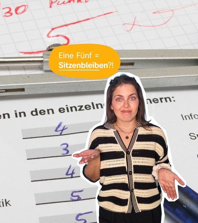 Eine Fünf im Hauptfach = Sitzenbleiben?!