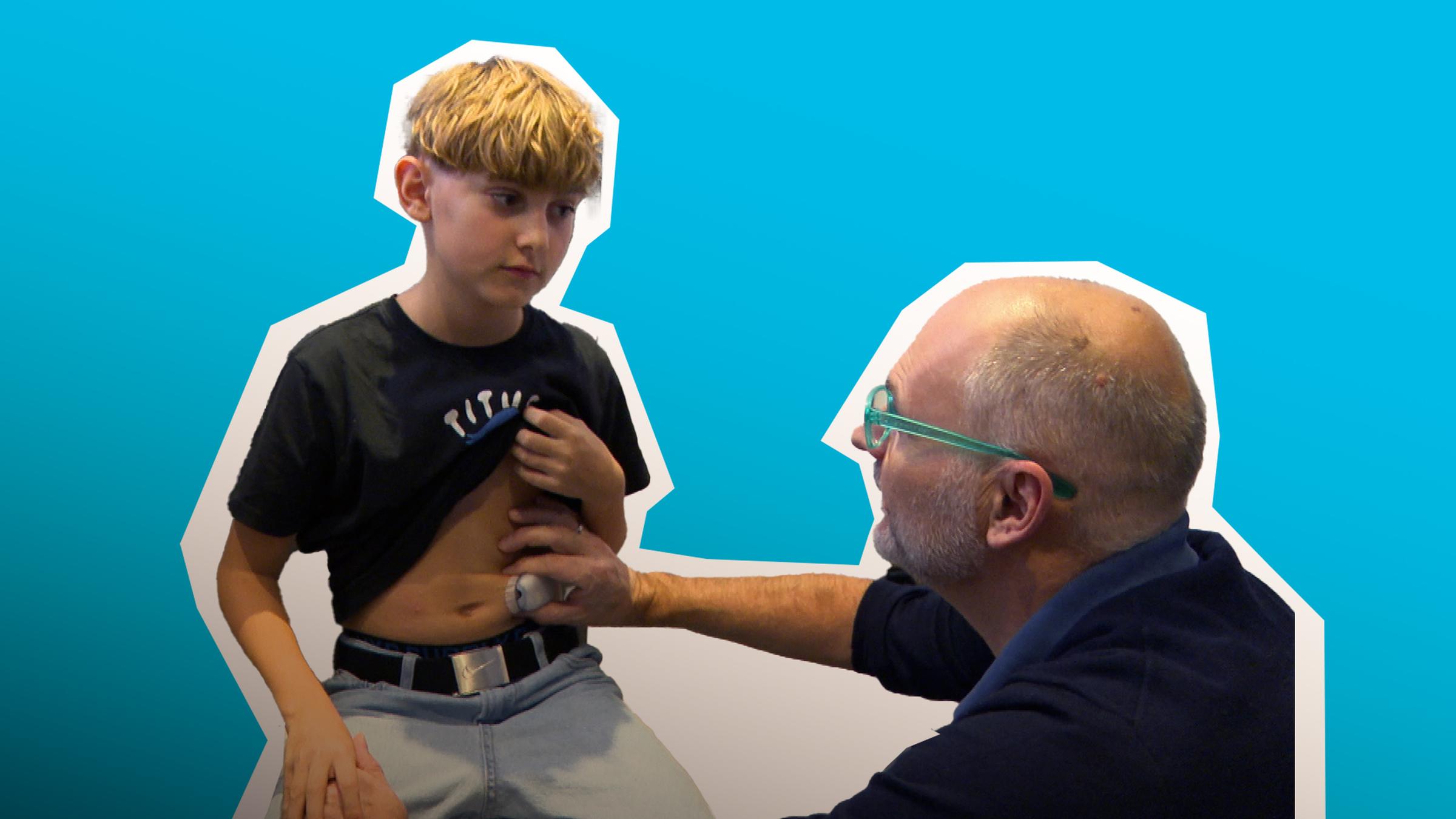 Vincent hat Diabetes