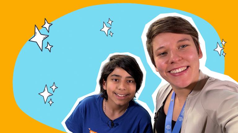 Kinderreporter Vivaan trifft Handballerin Alina Grijseels