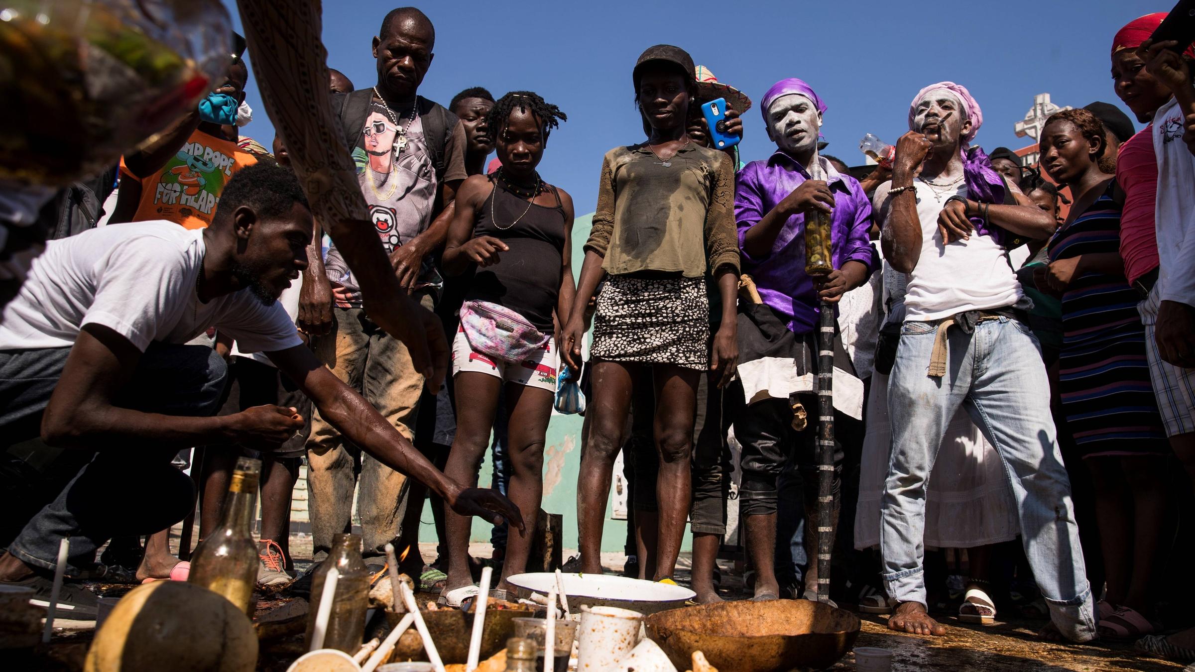 Voodoo-Zeremonie in Haiti