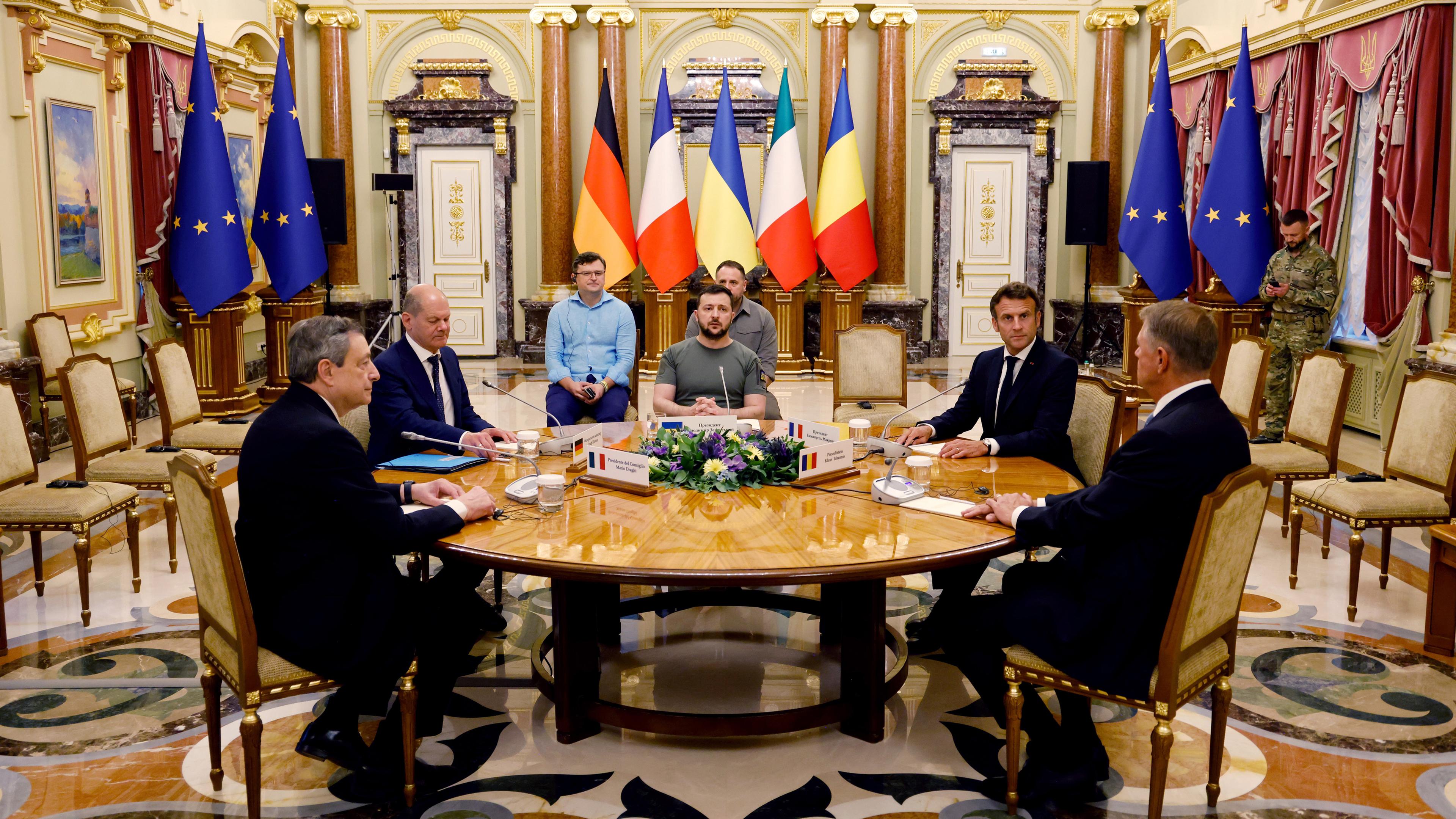 Gespräche in Kiew