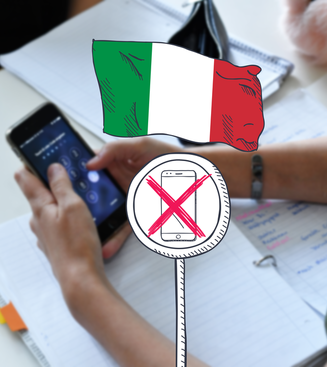 Handyverbot in Italien! 