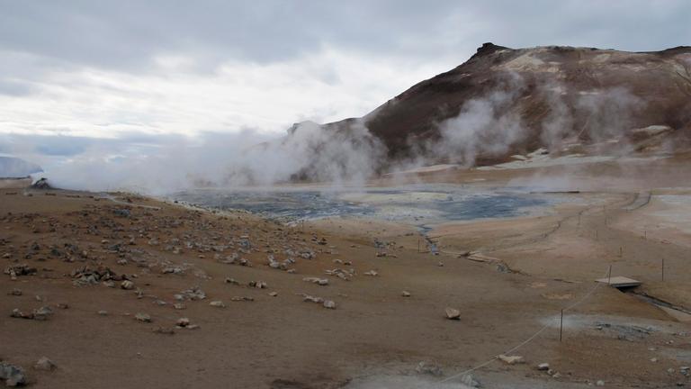 Vulkan in Island