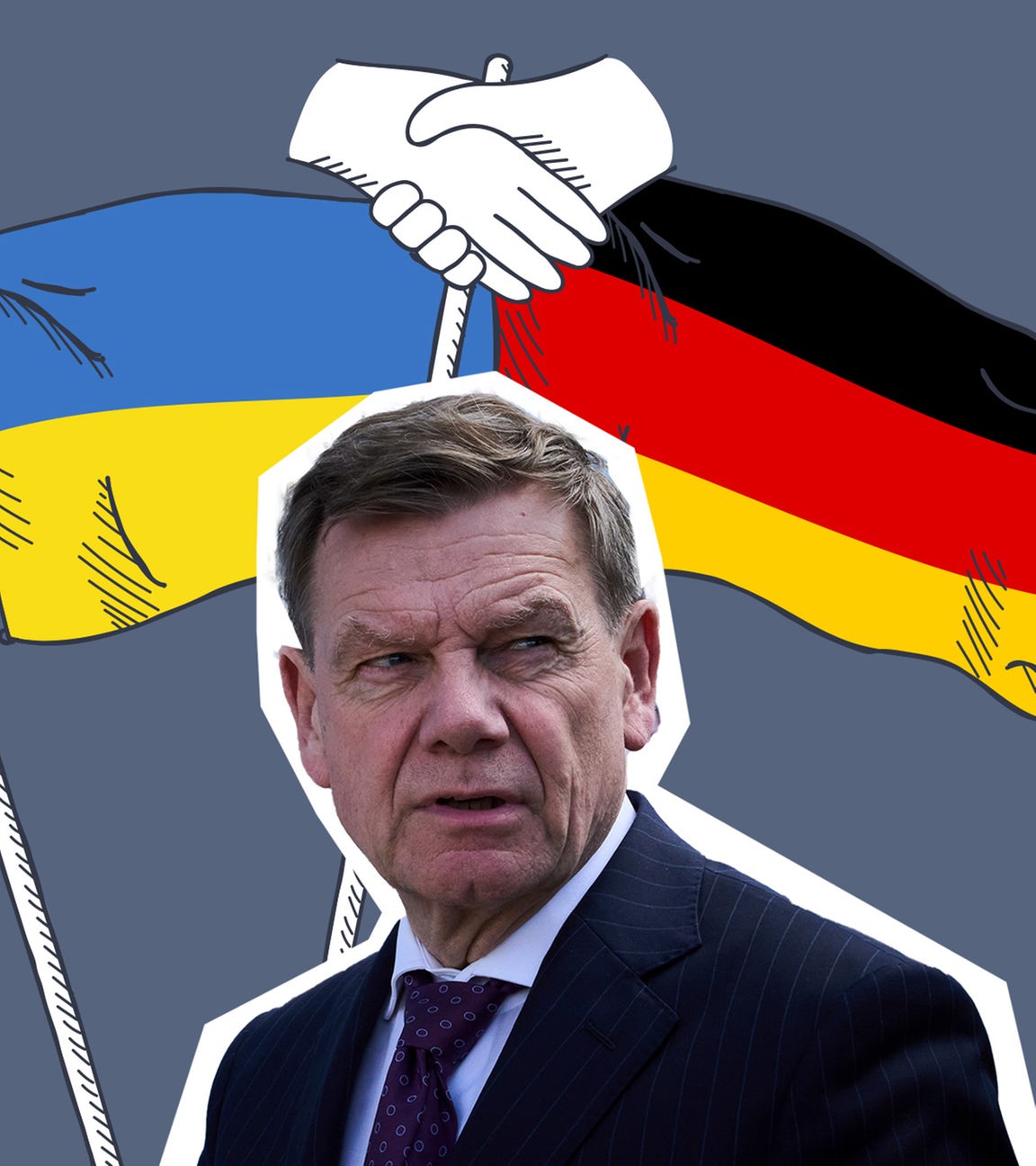 Johann Wadephul, Außenminister, besucht die ukrainische Hauptstadt Kiew