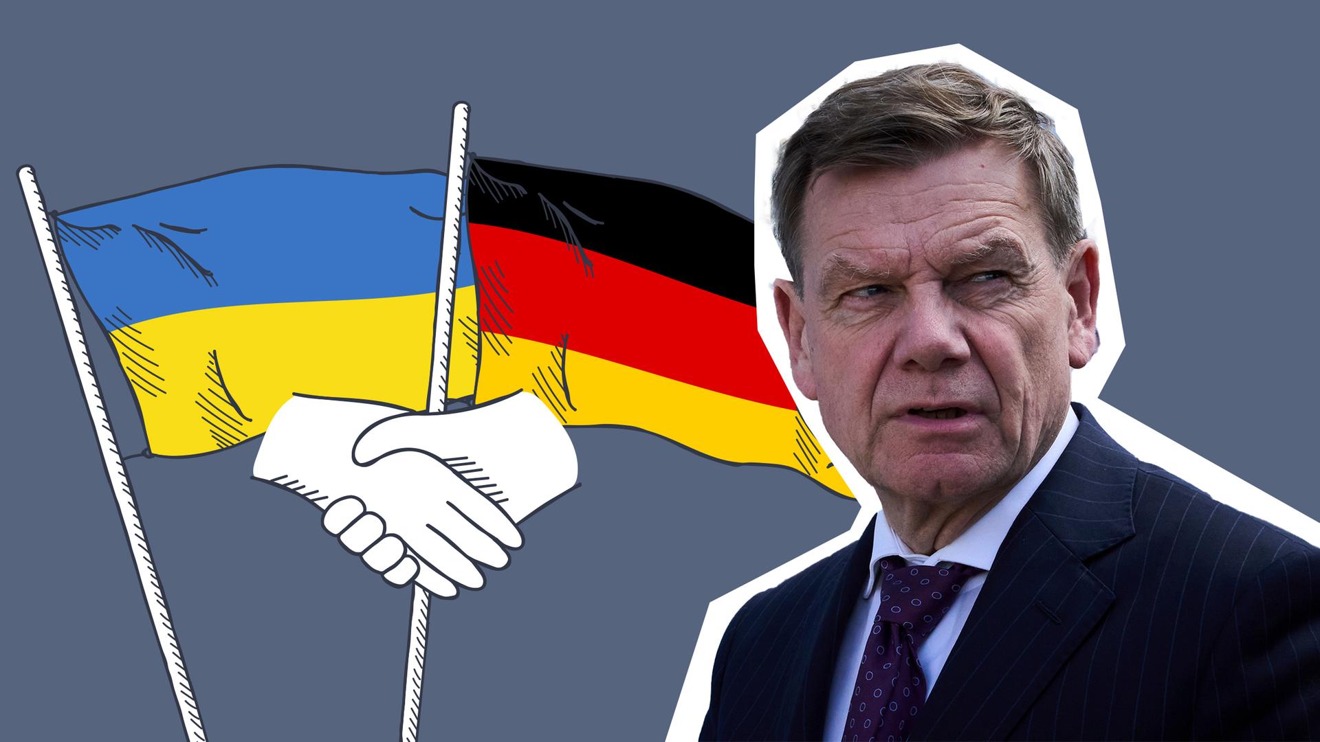 Johann Wadephul, Außenminister, besucht die ukrainische Hauptstadt Kiew