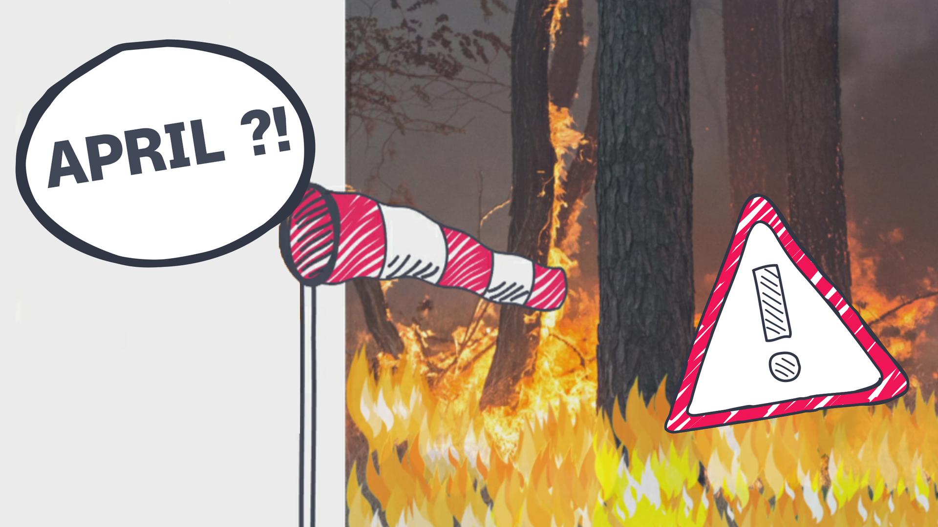 Waldbrandgefahr - im April?