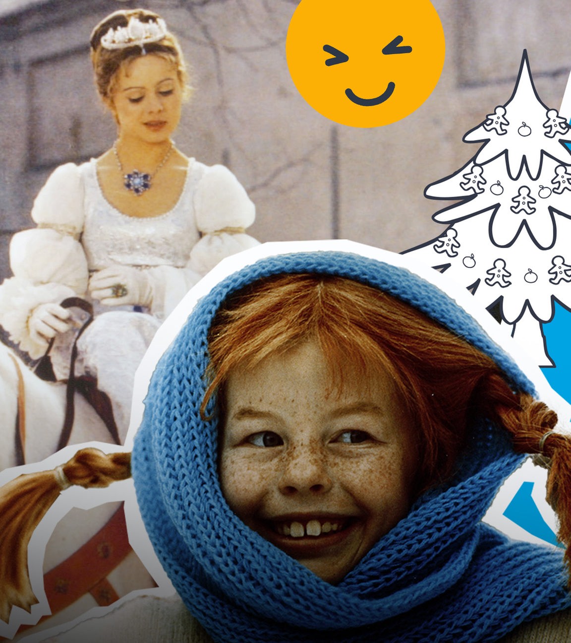 Pippi Langstrumpf und drei Haselnüsse für Aschenbrödel