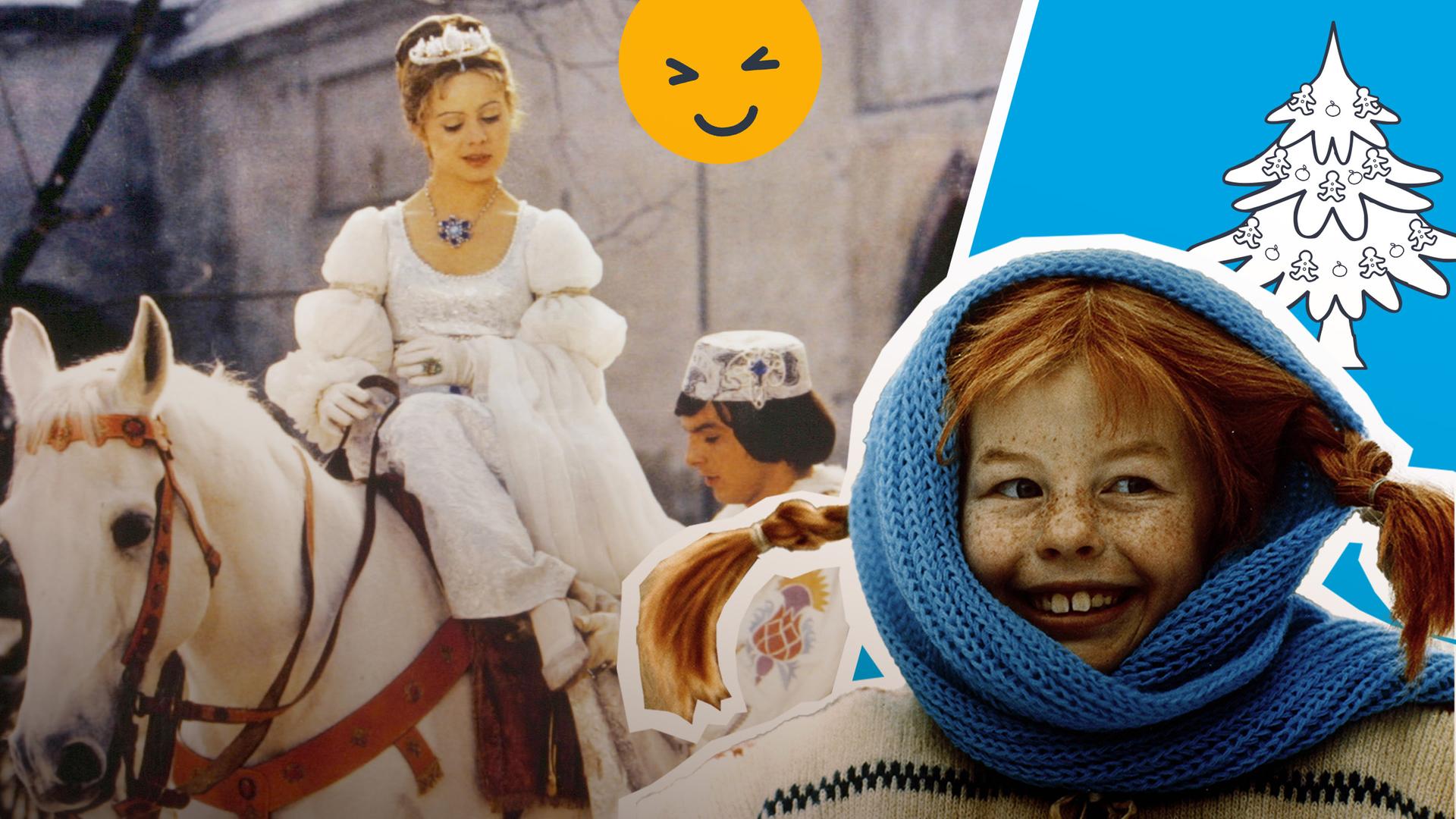 Pippi Langstrumpf und drei Haselnüsse für Aschenbrödel