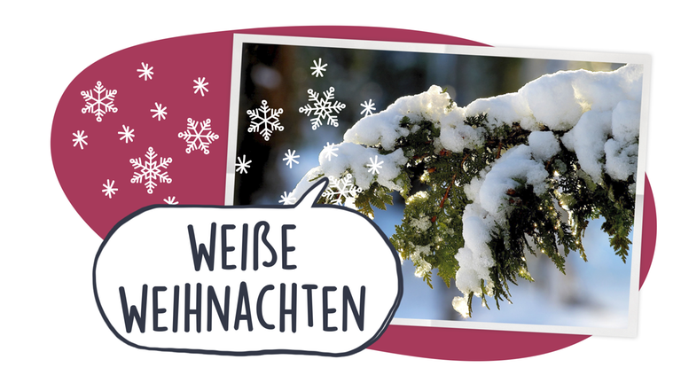 Weiße Weihnachten Grafik